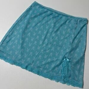 Playboy x Pacsun Mesh Lace Mini Skirt